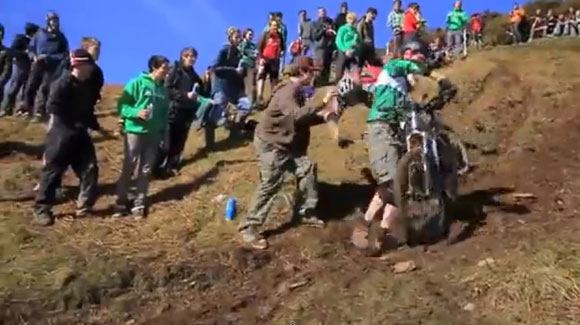 Sélection de chutes en VTT