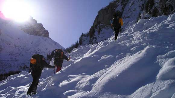 Zoom sur la randonnée en raquettes à neige