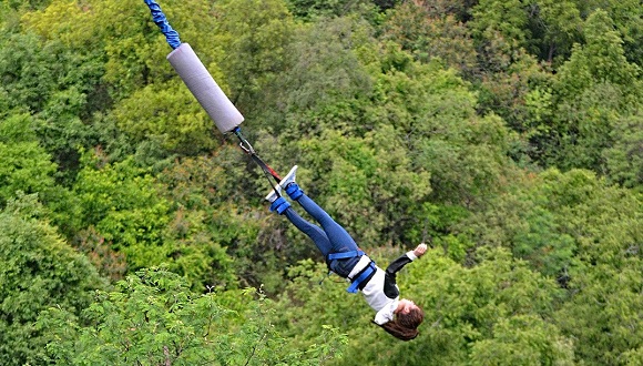 Retour sur le saut à l’élastique de Saint Georges le Gaultier